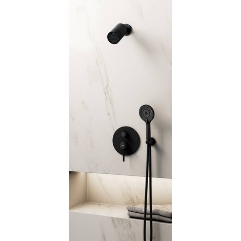 Conj. Empotr. Monomando Sirio Ng + Rociador Minimal - GME