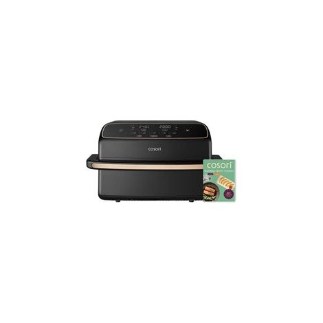 Cosori DualBlaze Twinfry friteuse à air chaud sans huile 8,6 L noire 2700 W 35-240°C Sync & Match (1/5)