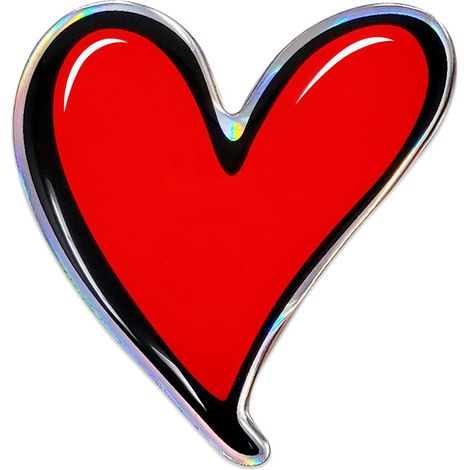 3D Sticker Cuore