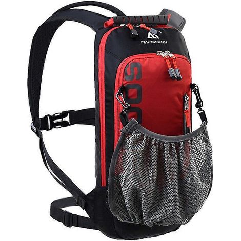 Sac à dos d'hydratation pour vélo, respirant, 6 L, étanche, avec housse de pluie et porte-accessoires pour vélo de route (YMQX)-AquaForge (1/5)