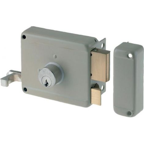 SERRATURA LEGNO APPLICARE 630 YALE - C.TONDO FISSO M2+TIRANTE E.MM 40 DX - 1 pezzo