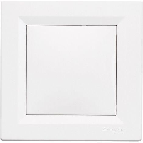 Schneider Electric – Obturateur de dérivation encastrable 10A – Montage monobloc – Bornes à vis pour connexion fiable – Profondeur d'encastrement 40 mm (1/5)