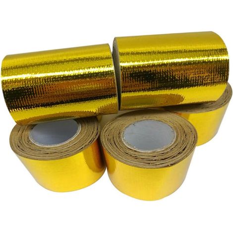Ruban isolant thermique de 10 m pour voitures et motos, rouleau (1/5)