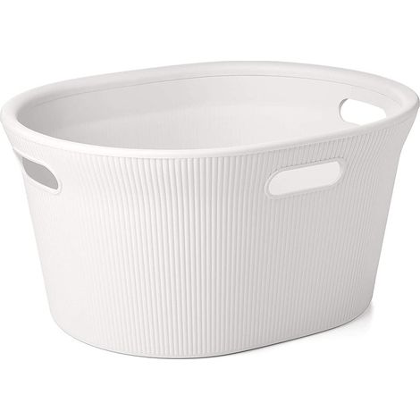 CESTA ROPA BAOBAB BLANCO PERGAMON (1/4)