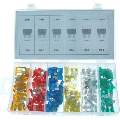 Coffret 120 PCS Fusibles de 5 à 30 A - 833013 - Beast (1/2)