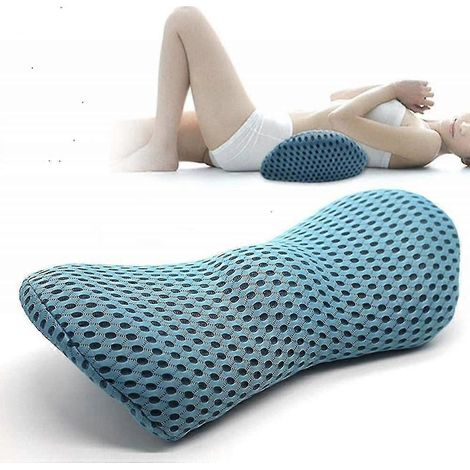Oreillers lombaires et coussins orthopédiques pour le sommeil, oreillers de soutien lombaire, oreillers universels en mousse à mémoire de forme pour canapé et lit. (1/5)