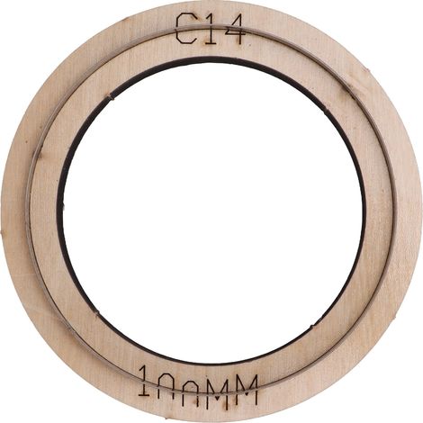 Fabrication de matrices de découpe en cuir : Base en bois avec matrice tranchante en acier à haute teneur en carbone pour le scrapbooking (1/5)