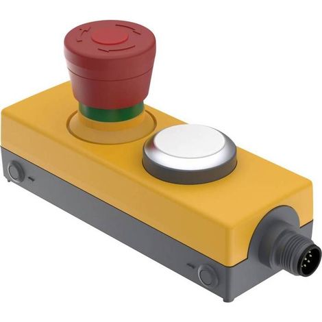 Interruptor rafi e-box m12 parada de emergencia acción momentánea