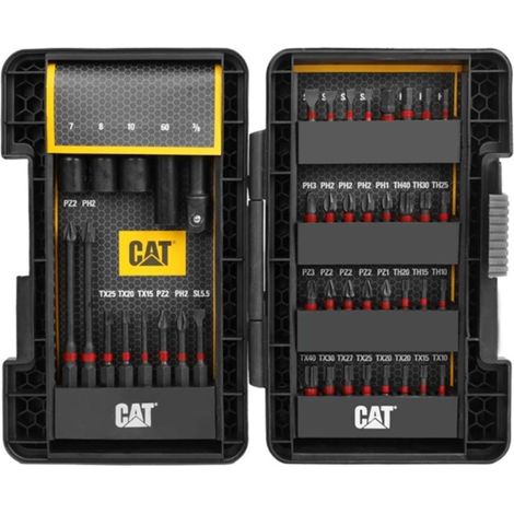 Caterpillar - Coffret de 45 embouts DA01902