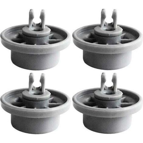 Set of 4 Dishwasher Casters for Lower Basket, Dishwasher Wheels for Siemens, Bosch 165314 (1/4)