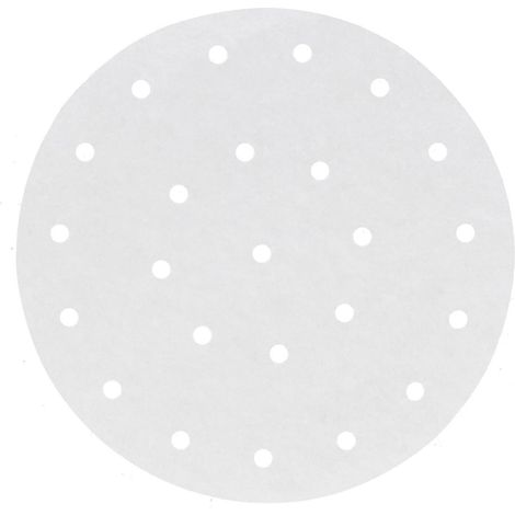 (20 Cm) Papier Sulfuris, 100 Feuilles De Papier Antiadhsif Absorbant L'huile Papier Barbecue Rond Papier Pour Friteuse Vapeur Papier Friteuse  Air (1/5)