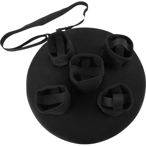 Porte-gobelets gonflable pour piscine avec 5 compartiments (1/5)