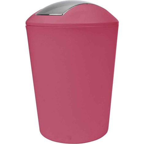 Poubelle à Bascule "Vitamine" 5,6L Framboise (1/2)