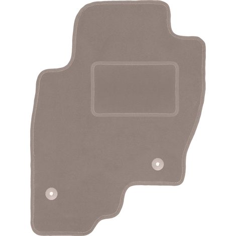 Tapis de sol conducteur en velours beige pour : Nissan Pathfinder R51 SUV (2004-2014) (1/5)