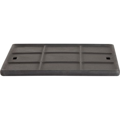 Allgrill MULTI-KULTI Gussgrillplatte 34 x 33 cm für MULTI-KULTI Gasgrill