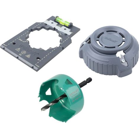 Wolfcraft Steckdosen-Installationsset Geling-Set Steckdosen Installationsset
