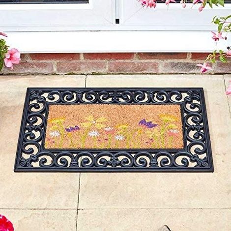 Natural Anti-Slip Decorative Meadow Doormat (1/4)