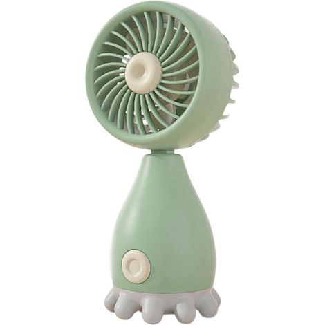 Mini ventilateur de voyage portable à trois vitesses, silencieux, en ABS.-AquaForge (1/5)
