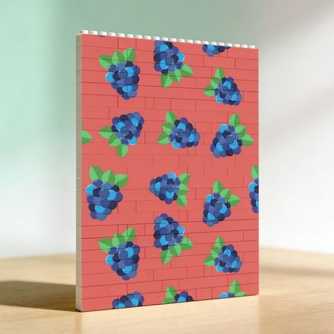 Cadre photo artistique DIY en blocs de construction, cadeau de la Saint-Valentin pour elle et lui (1/5)