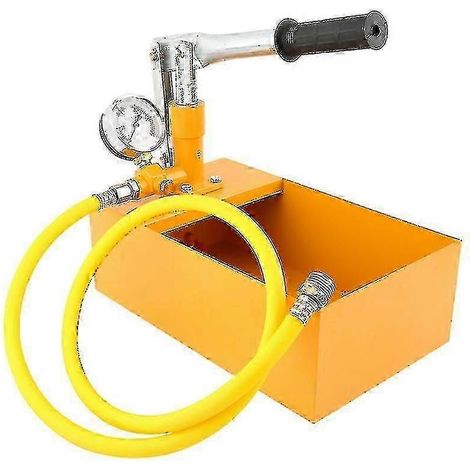 Testeur de pression d'eau en aluminium 2,5 MPa 25 kg, pompe hydraulique manuelle avec G1/2 - POP (1/4)