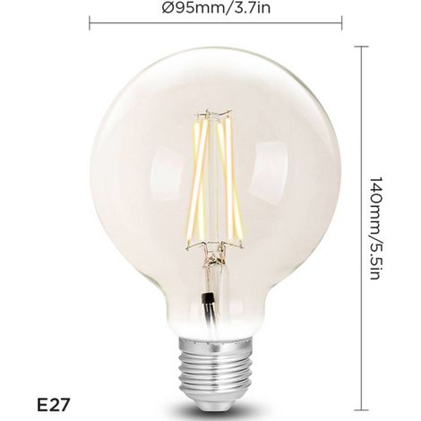 Lampadina LED Classe energetica: A++ (A++ - E) WiZ WZ31089571-C WZ31089571-C E27  Potenza: 6.5 W  Bianco N/A   7 kWh/10 (1/5)