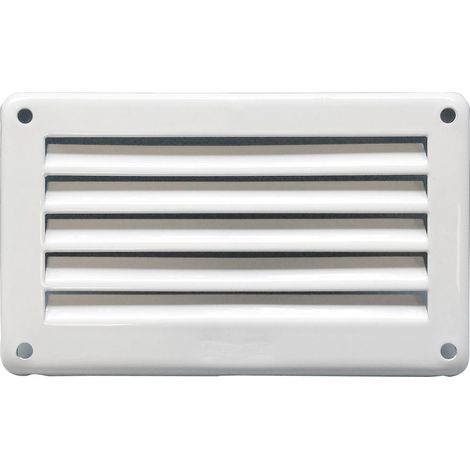 GRIGLIA METALLO MM.100X60 VERNICIATO BIANCO