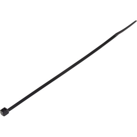 TRU COMPONENTS TC-6645792 Kabelbinder 142 mm 2.50 mm Schwarz Witterungsstabil 100 St.