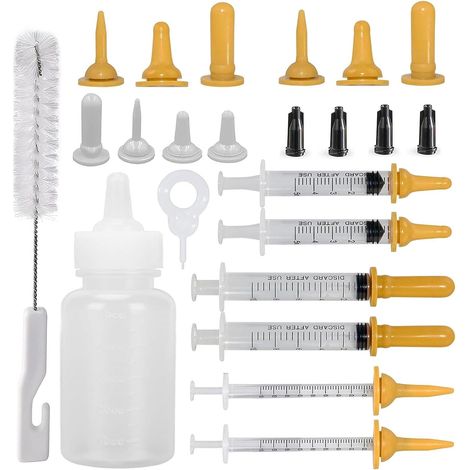 Feeding Bottle for Kitten Feeding Bottle Puppy Newborn Kitten Feeding Bottle Feeding Tool That Can Be Used for Newborn Animals (1/5)