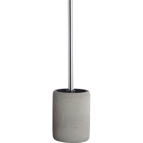 Brosse à toilette cement gris (1/4)