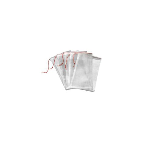 Lot de 100 sacs de filet anti-insectes, filet de protection en nylon de jardin, sacs de protection réutilisables pour fruits et plantes. (1/5)