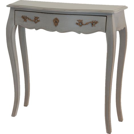 Amadeus - Console 1 tiroir en bois taupe L80 cm Murano (1/3)
