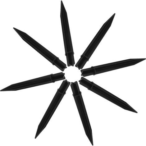 Solarlight Ersatzpfähle aus Langlebigem Kunststoff 10 Stück