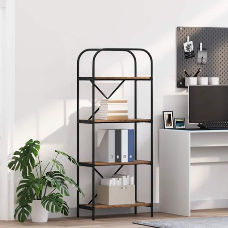 Bücherregal Altholz 60 x 30 x 146 cm Holzwerkstoff