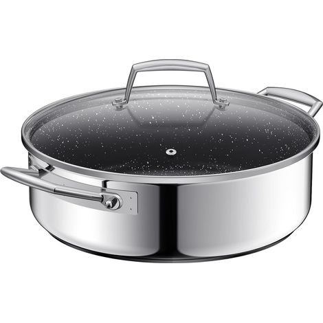 28 cm Sauté Pan with Lid, Induction Saucepan 5.2 L (1/5)