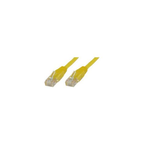 Câble MicroConnect U/UTP CAT6 20M Jaune PVC