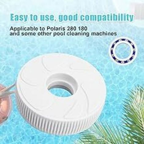 Roue dentelée - - Compatible Polaris 280 - Grande taille - Blanche - Pièce de rechange