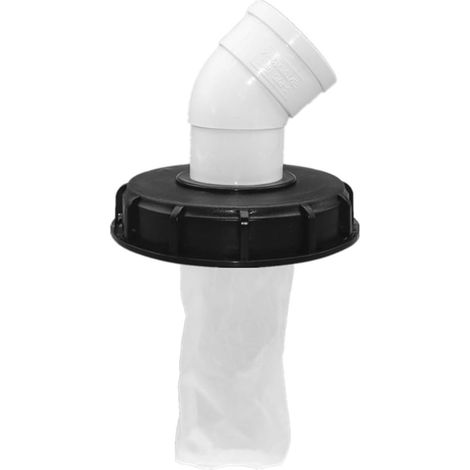 Filtre de Couvercle IBC 45° Filtre de Couvercle IBC Filtre d'eau de Pluie Lavable avec Couvercle Accessoires de Filtre de réservoir IBC Couvercle pour réservoir d'eau de Pluie (1/5)