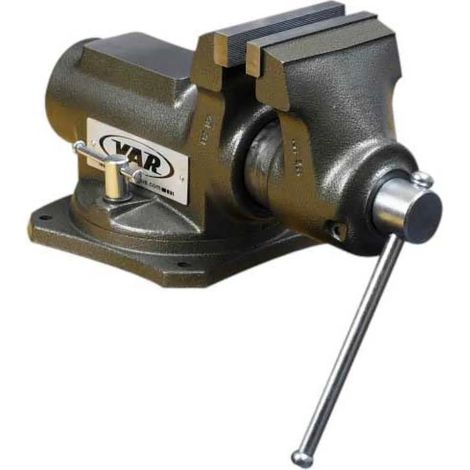 Werkzeug var professional bench vise drehbare Basis wechselbare Backen (1/3)