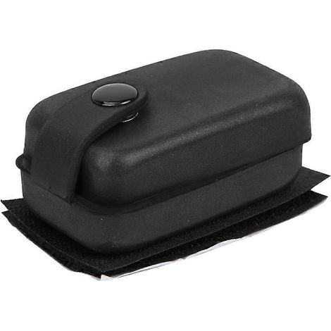 Étui souple en cuir PU pour micro de guitare électrique, avec couvercle pour pile 9V et pochette de rangement. (1/4)