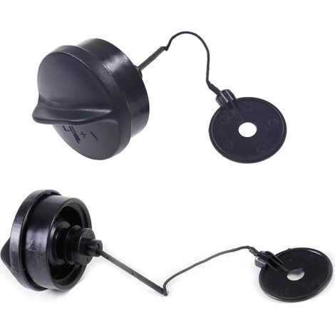 Lots de 2 bouchons de réservoir d'essence/d'huile pour tronçonneuse STIHL FS120, 200, 250, 106, 400 et 450 (1/5)