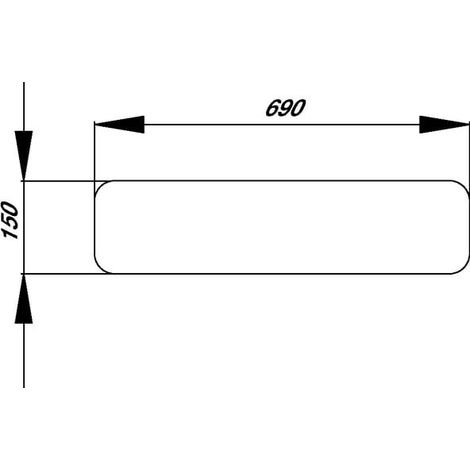 Ventanilla trasera inferior UNIVERSAL R198147N (1/2)