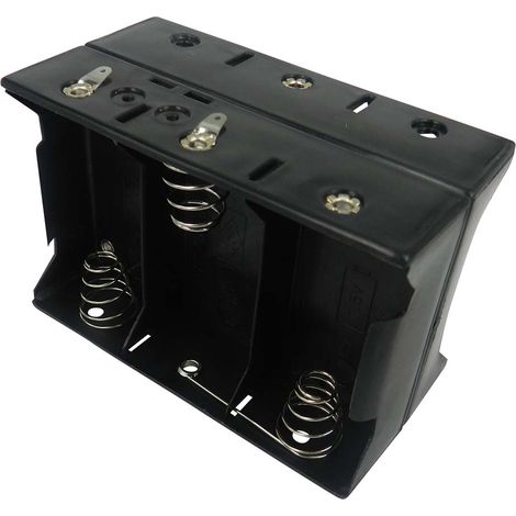 Porte-pile 6 x RS PRO D ( Prix pour 1 )