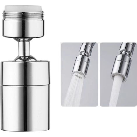 Brise-d'eau faucet aerator - Swivel 360° - Dual-Fonction Economiseur - Kitchen/Tap/Bathroom - ABS/Copper (1/5)