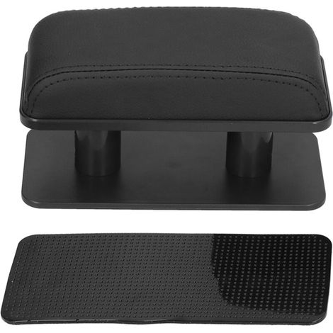 Generic Car Armrest, Car Rest Cabinet Universal ABS - PU Armrest Adjustment Left Elbow Support Bracket with Elbow Accessory (2) (1/5)