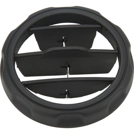 Grille d'aération arrière pour console centrale, rond, noir, pièce LR041180, compatible Land Rover LR3 LR4, remplacement d'origine (1/5)