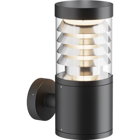 Maytoni Spir Applique murale d'extérieur moderne graphite 3000 K 350 lm IP54