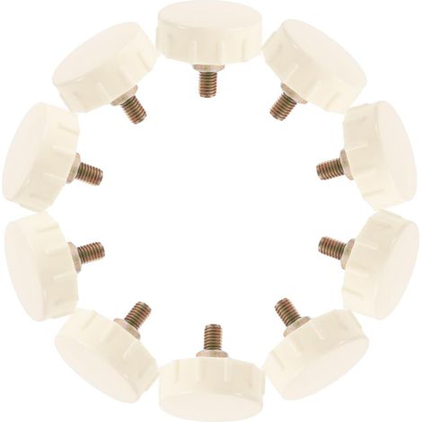 Lot de 10 vis fixation pour tube levage ventilateur, accessoire robuste et compatible ventilateurs (1/5)