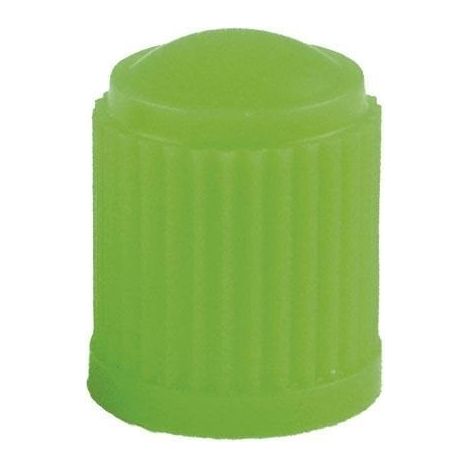 Tapón plástico verde para válvula neumático en blister 4 unidades JBM