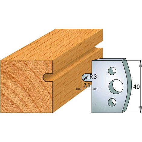 690.010 JEU DE 2 COUTEAUX KSS 40X4MM