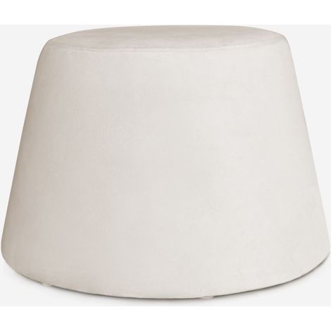 PUF DISEÑO BEIGE Ø46X33CM (1/3)
